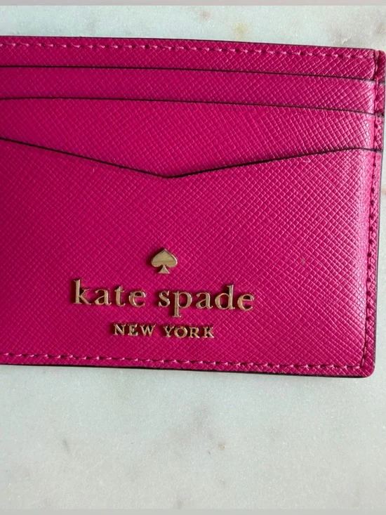 Pink Kate Spade cardholder - Picture 2 of 3